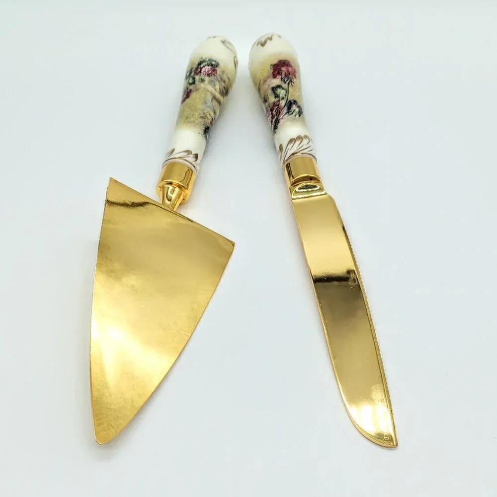 Swarask Baghdad Iraq Cake Pie Serving Set NIB
